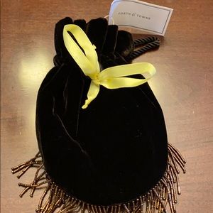 Velvet & Beaded small bag